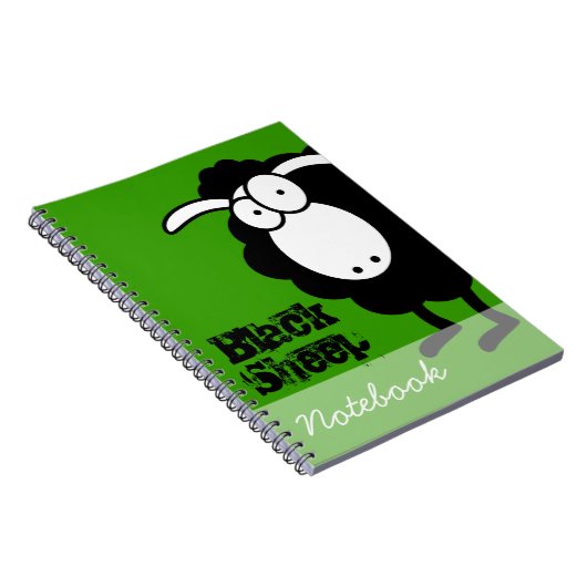 Zwarte schapen notitieboek (Rechterzijde)