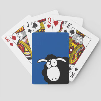 Zwarte schapen pokerkaarten