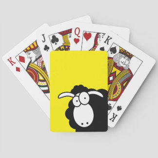 Zwarte schapen pokerkaarten