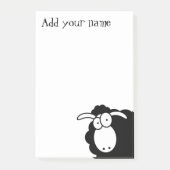 Zwarte schapen post-it® notes (Voorkant)