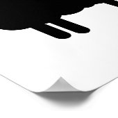 Zwarte schapen poster (Hoek)