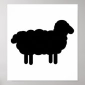 Zwarte schapen poster (Voorkant)