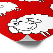 Zwarte schapen poster (Hoek)