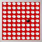 Zwarte schapen poster (Voorkant)