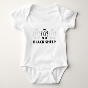 zwarte schapen romper