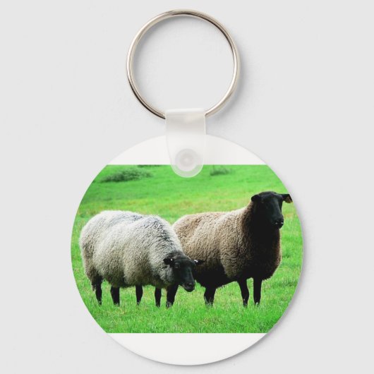 zwarte schapen sleutelhanger (Voorkant)