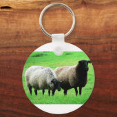 zwarte schapen sleutelhanger (Voorkant)