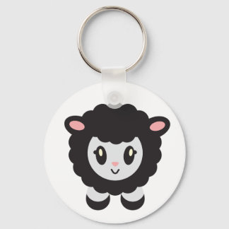 Zwarte schapen sleutelhanger