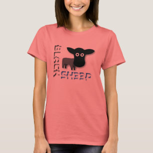 Zwarte schapen t-shirt