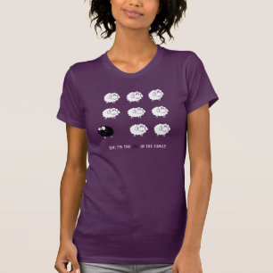 Zwarte schapen t-shirt
