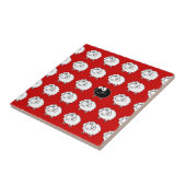 Zwarte schapen tegeltje (Zijkant)