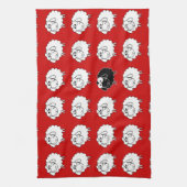 Zwarte schapen theedoek (Verticaal)