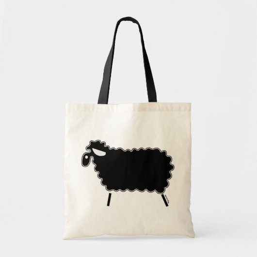 Zwarte schapen tote bag (Voorkant)