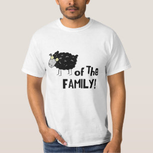 zwarte schapen van de gezinsleden t-shirt