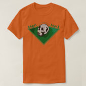 zwarte schedel 8balpool t-shirt (Design voorkant)