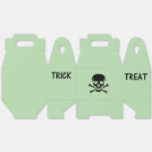 Zwarte Schedel Trick Behandel groene gevel gunst d Bedankdoosjes (Ongevouwen)