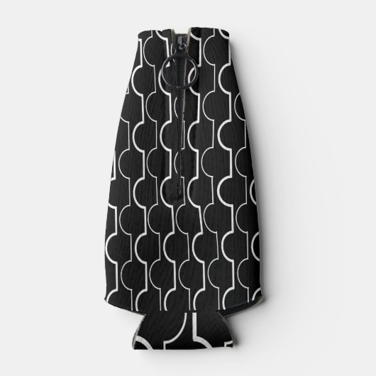 Zwarte schelpdieren flesjeskoeler (Achterkant)