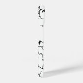 Zwarte scheuren iPhone hoesje (Rechterkant)