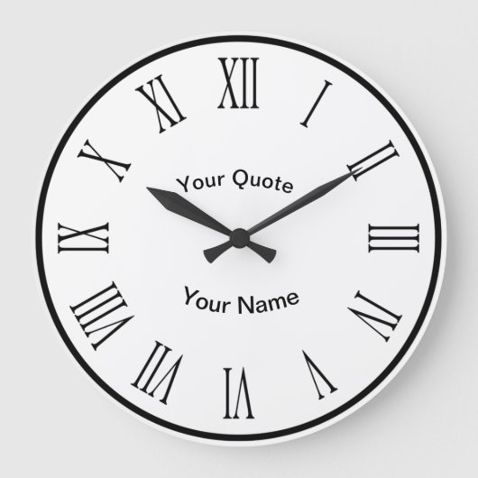 Zwarte Schijf n Aantallen met het uitstralen van R Grote Klok (Voorkant)