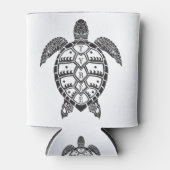 zwarte schildpad blikjeskoeler (Voorkant)