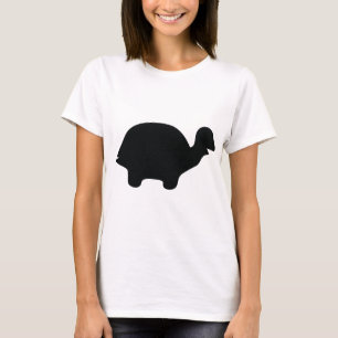 zwarte schildpad t-shirt