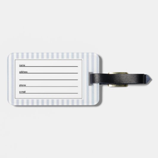 zwarte schnauzer bagagelabel (Achterkant horizontaal)