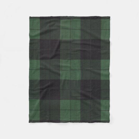 zwarte schol - vacht - rustisch land - deken (Voorkant)