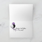 Zwarte schoolbord humor kaart (Binnen)