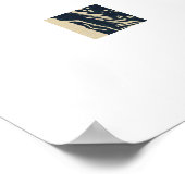 Zwarte Schoonheid Afrikaanse Vrouw Tribal Gezichts Poster (Hoek)