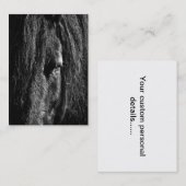 Zwarte schoonheid - Visitekaartje (Voorkant / Achterkant)