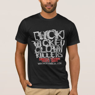 Zwarte schoppen Killers, volledige grootte T-shirt