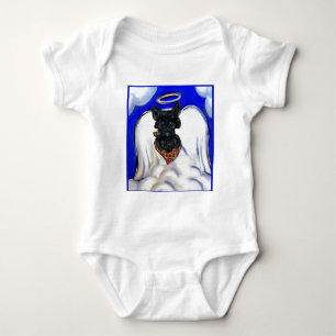 Zwarte Schotse Terrier Engel Romper