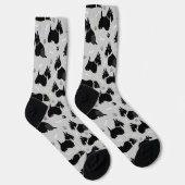 Zwarte Schotse terrier Paws en Botten Socks Sokken (Rechts)