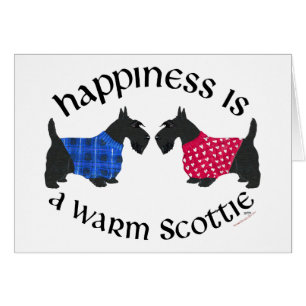 Zwarte Schotse Terriers Geluk