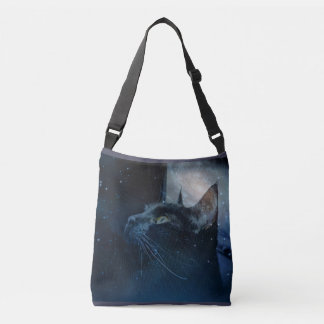 Zwarte schoudertas van Magic Kat Crossbody Tas