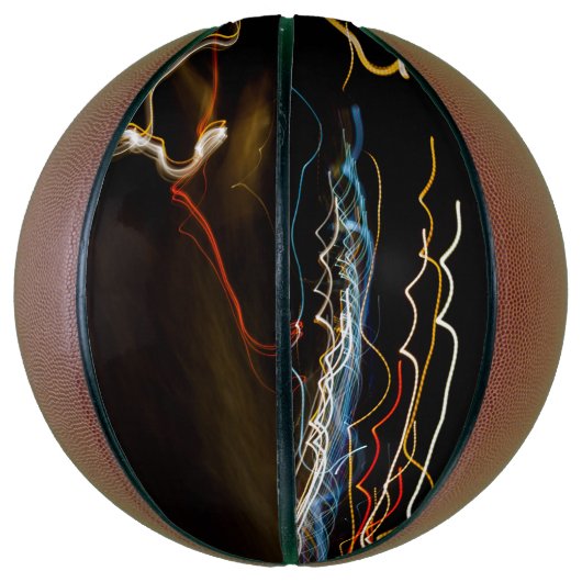 zwarte schutter basketbal (Verticaal)