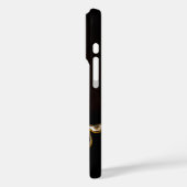 zwarte schutter Case-Mate iPhone case (Achterkant / Links)