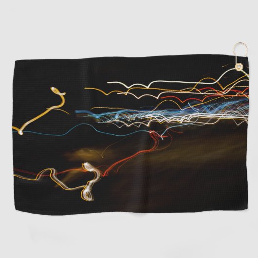 zwarte schutter golfhanddoek (Horizontaal)