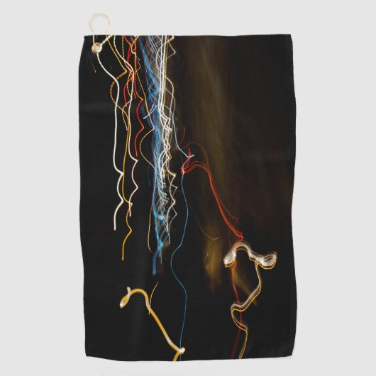 zwarte schutter golfhanddoek (Voorkant)