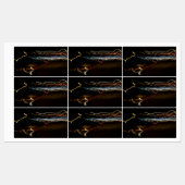 zwarte schutter labels (Vel)