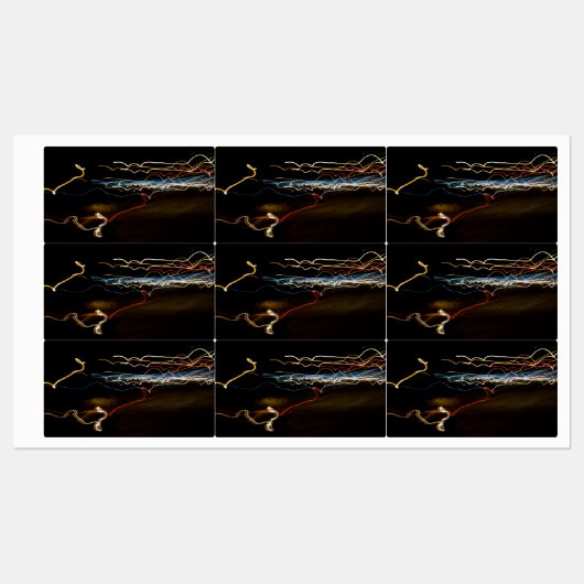 zwarte schutter labels (Vel)