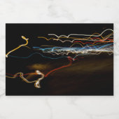 zwarte schutter likeurfles etiket (Enkel label)