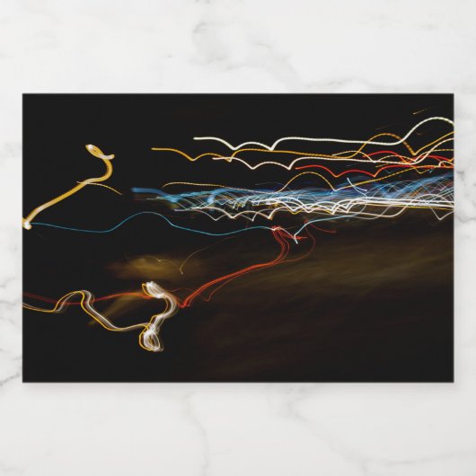 zwarte schutter likeurfles etiket (Enkel label)