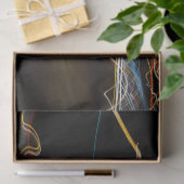 zwarte schutter tissuepapier (Geschenk)