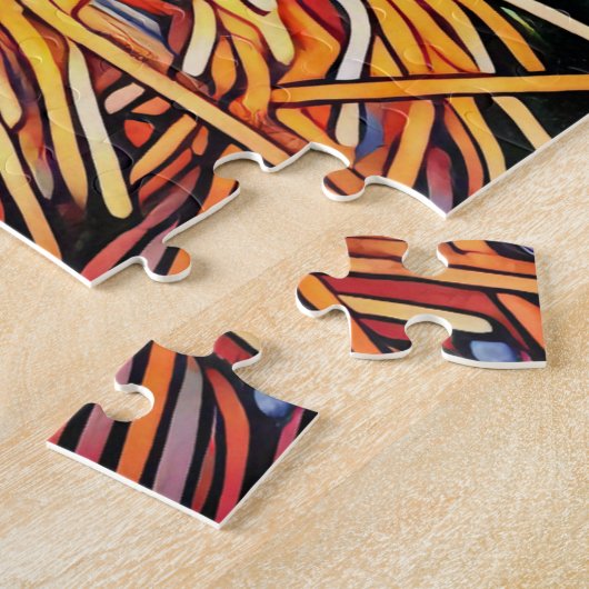 Zwarte Schuur Kat 600 Stuk Puzzel Legpuzzel (Zijkant)