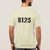 ZWARTE SCOOTER B125 T-SHIRT (Achterkant)