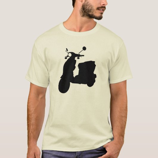 ZWARTE SCOOTER B125 T-SHIRT (Voorkant)