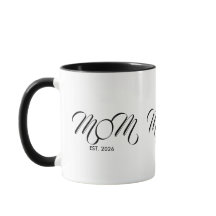 Zwarte Script Gevestigde Moeder