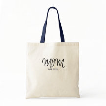 Zwarte Script Oprichting Moeder Boodschappentas