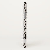 Zwarte Seigaiha Japanse Pattern Persoonlijke naam Case-Mate iPhone Case (Achterkant / rechts)